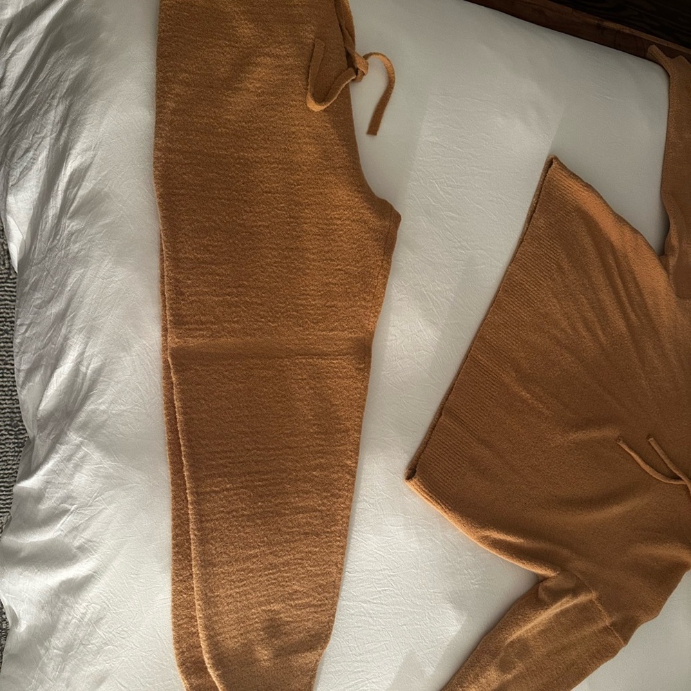 Express Tan Jumpsuit
